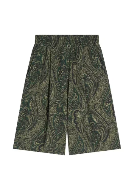 Pantaloni scurți Dries Van Noten verde