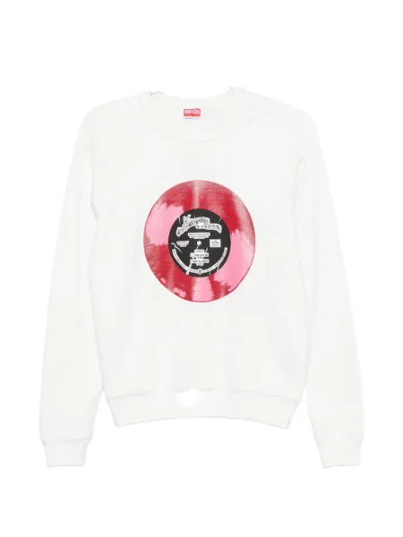 Hanorac Kenzo cu imagine alb