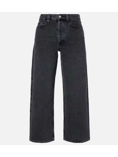 Cropp blugi Agolde negru