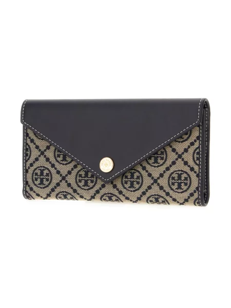 Portfel Tory Burch niebieski