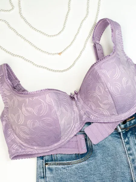 ISSA Plus Бюстгальтер Бузковий Текстиль