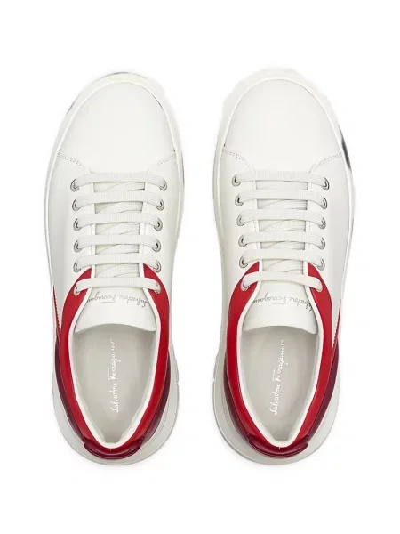Top Ferragamo alb