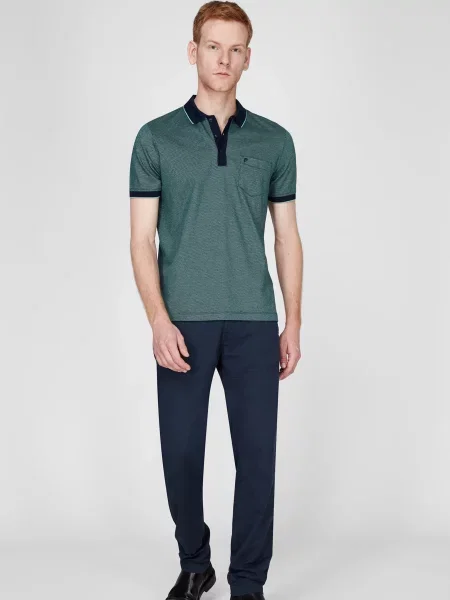 Поло Pierre Cardin зеленое