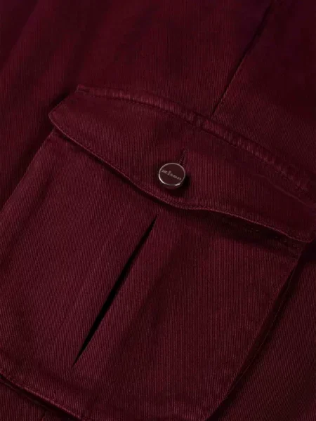 Spodnie cargo Kiton czerwone
