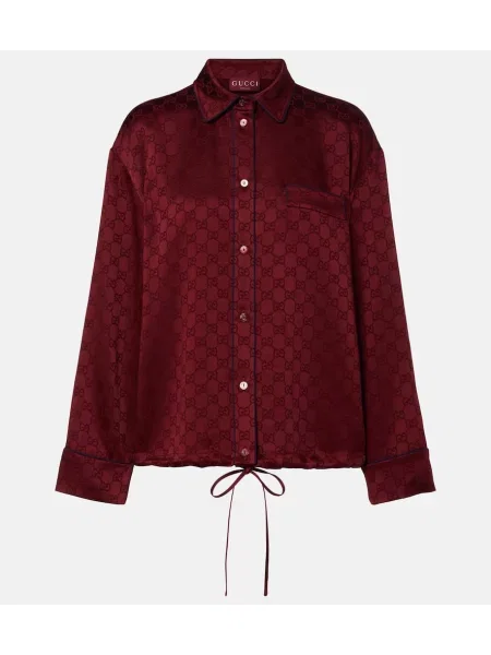 Cămașă Gucci bordo