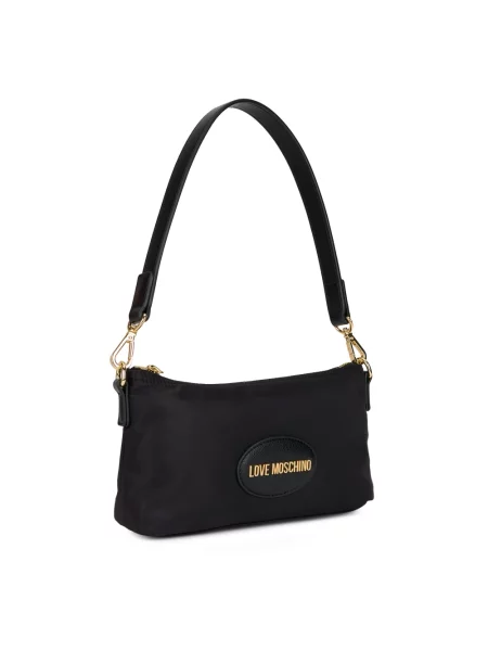 Torebka Love Moschino z logo czarna