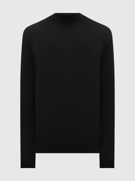 Светр з кашеміру та шовку Kiton чорний
