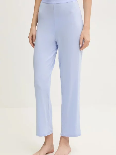 Calvin Klein Underwear spodnie piżamowe z modalu niebieskie
