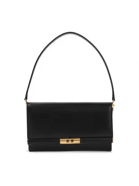 Torebka Dolce And Gabbana skórzana czarna