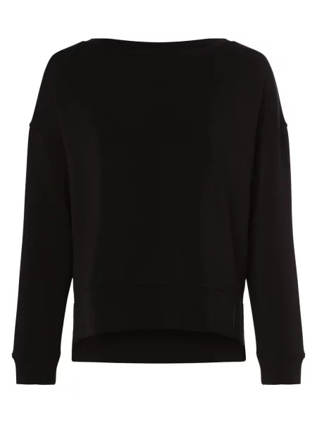 Comma casual identity bluza nierozpinana Kobiety dresowy jednolity 34 czarny