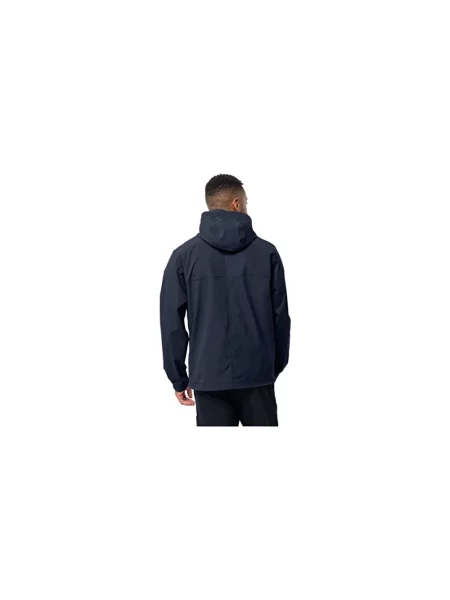 Kurtka przeciwwiatrowa Jack Wolfskin Desert Wind night blue niebieska