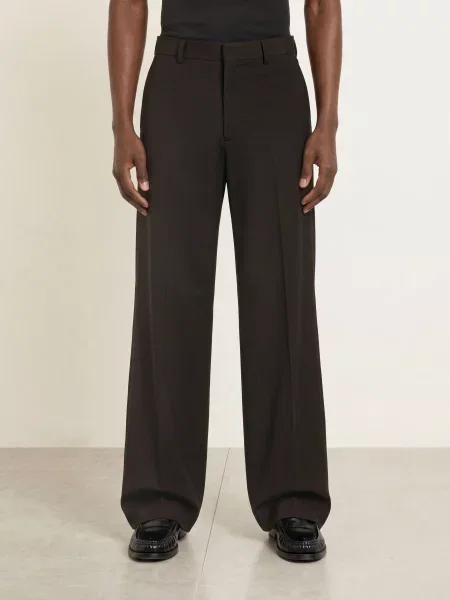 Allsaints Kalhoty York Tailored Fit černá