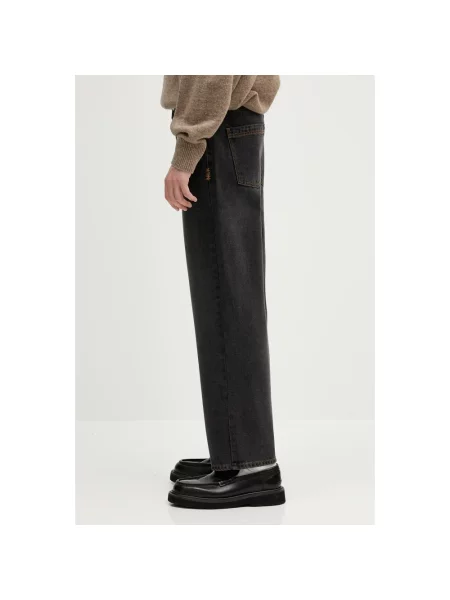 Ader Error jeansy Apparel-Bottom czarne