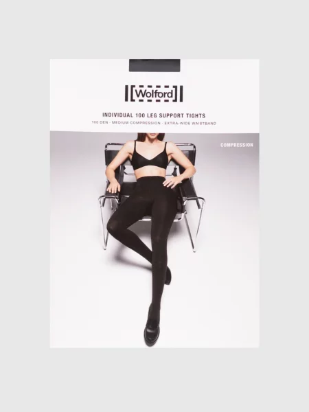 Колготи Individual Den Wolford чорні
