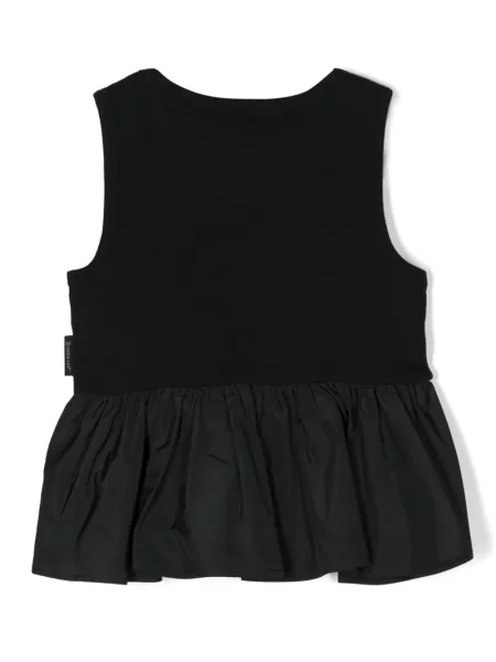 Top dziecięcy Moncler Enfant czarny