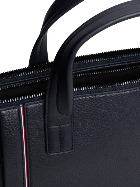 Tommy Hilfiger Torba za prenosnik Th Central Slim Computer Bag Mornarsko modra
