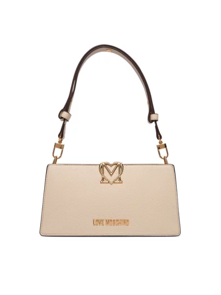 Rankinė LOVE MOSCHINO Écru