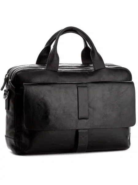 Usnjena torba Joop! Loreto Pandion črna