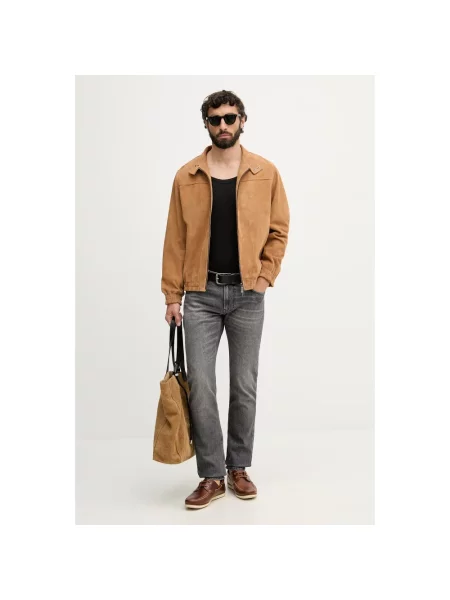 Jeansy Emporio Armani szare