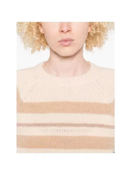 Sweter Twinset beżowy
