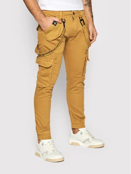 Pantaloni Alpha Industries Utility Pants Brown maro