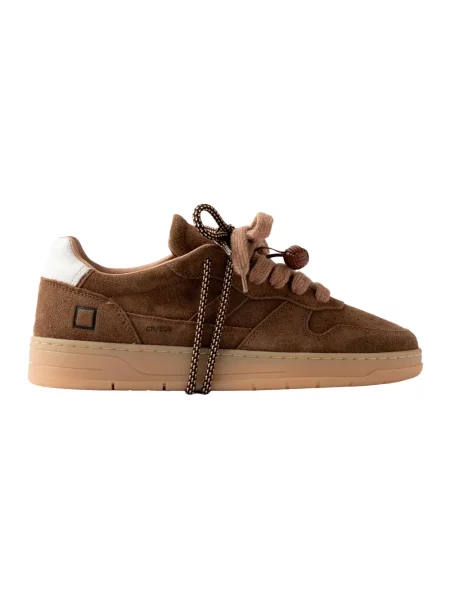Sneakersy D.a.t.e. brązowe
