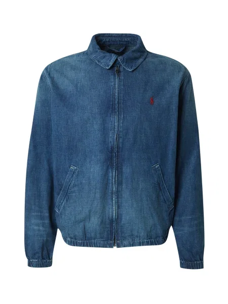 Vestă denim Polo Ralph Lauren albastru