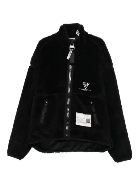 Geacă bomber Maison Mihara Yasuhiro din fleece negru