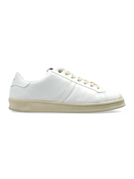 Sneakersy Jil Sander skórzane białe