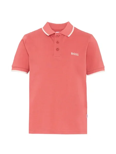 Koszulka polo dziecięca Bosswear czerwona
