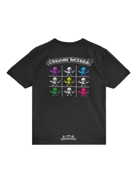 Тениска Chrome Hearts със сърца черно
