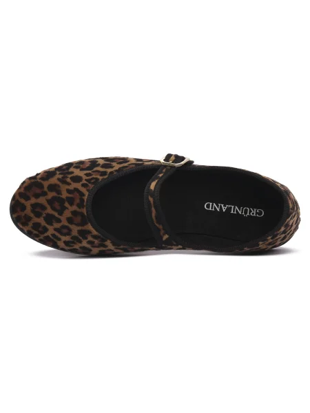 Pantofi Grünland maro
