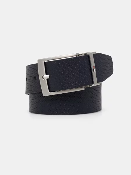 Tommy Hilfiger curea reversibilă pentru bărbați din piele maro