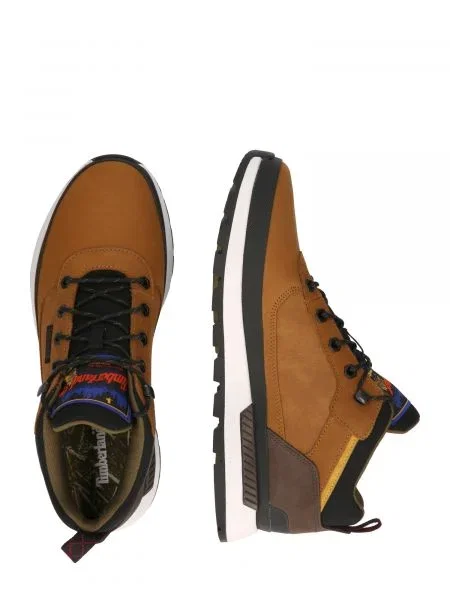 TIMBERLAND Nizke superge konjak / temno rjava črna