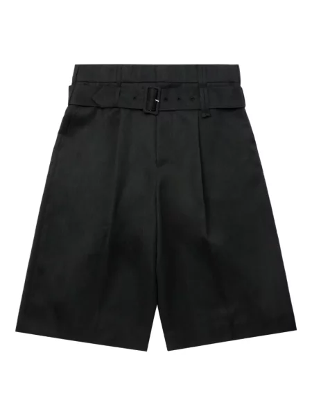 Плисирани шорти Simone Rocha черно