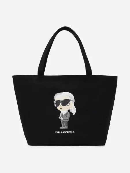 KARL LAGERFELD Kabelka čierna