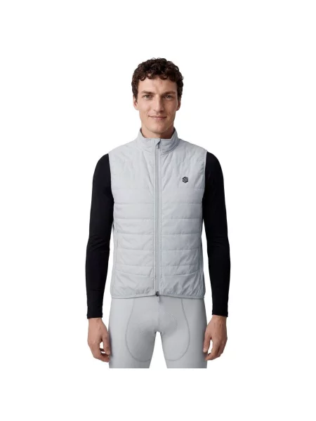 Termiczna kamizelka rowerowa Kolarstwo Siroko SRX Ultra Warm Gray szara
