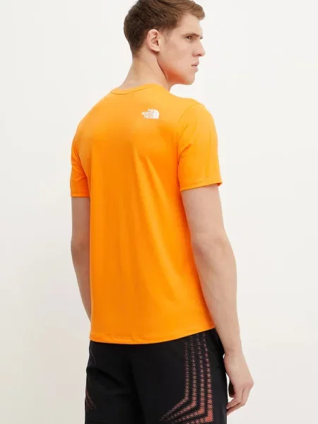 Спортивная футболка The North Face оранжевая
