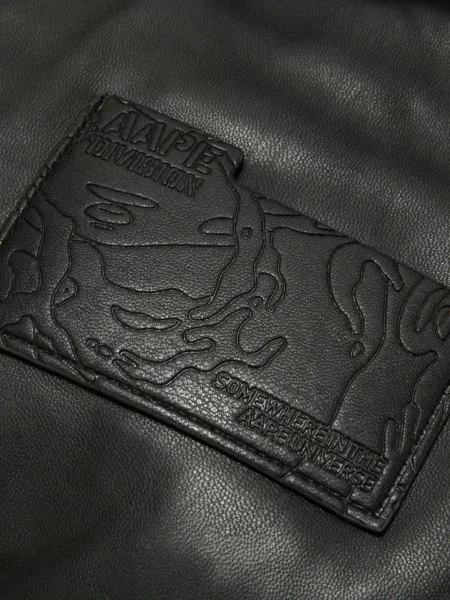 Geacă Aape By A Bathing Ape cu broderie negru