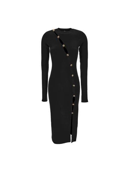 Sukienka jeansowa Versace Jeans Couture czarna