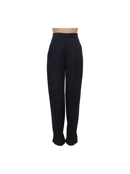 Spodnie Max Mara Studio niebieskie
