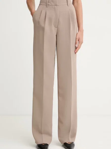 Guess pantaloni pentru femei THEOLINE bej