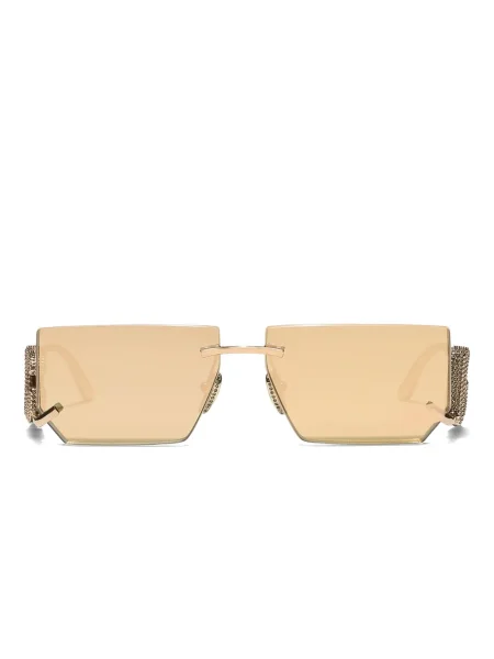 Ochelari de soare Dolce & Gabbana Eyewear de cristal auriu
