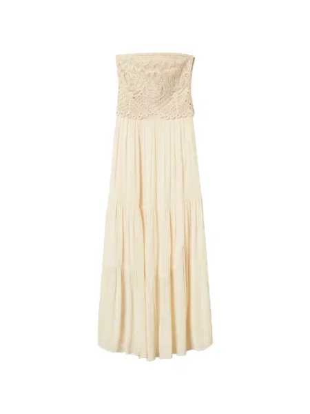 Maxi rochie maxi Twinset fără bretele de costum