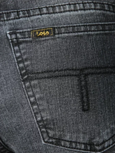 Blugi cu picior larg Lois Jeans gri