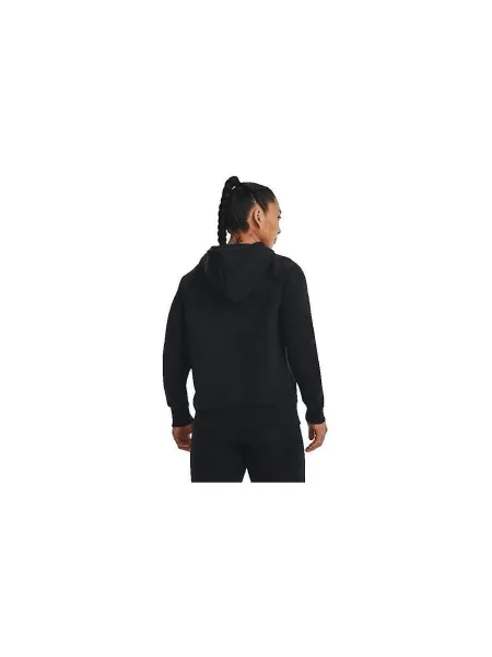 Hanorac cu glugă Under Armour din fleece negru