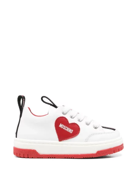 Sneakersy dziecięce Moschino białe