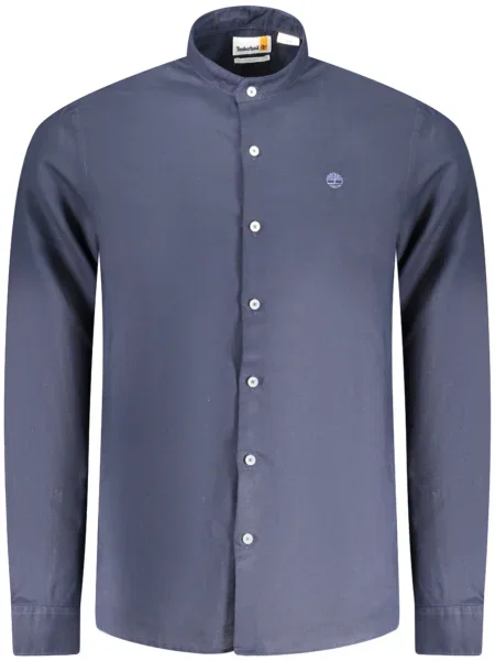 Cămașă Timberland cu mâneci lungi lungă albastru