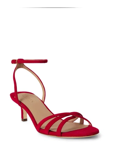 Lauren Ralph Lauren Sandale cu baretă KENDYL' roșu