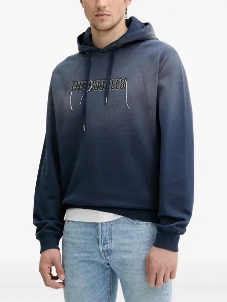 Hanorac cu glugă The Kooples albastru